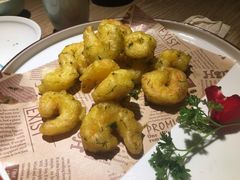 韭花酱焗脆虾仁-来哥菜馆·大厨烹小鲜