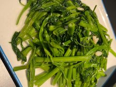 蒜蓉炒空心菜-鑫悦楼煎蟹·16年海鲜大排档