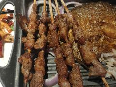 烤羊肉串-清真·卡德尔大叔新疆主题餐厅(龙汇路店)