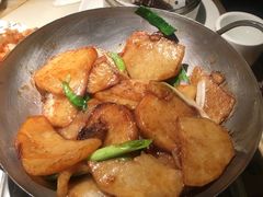干锅土豆片-绿茶餐厅(西单老佛爷店)