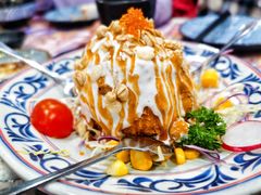 炸温泉蛋土豆泥沙律-仙隐小鹿中華の日料(正弘城店)