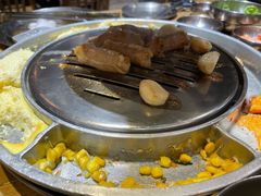 大蒜大肠-姜虎东白丁烤肉(苏州中心店)