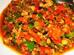 山椒炒肉末-山石榴·贵州菜(丰盛里店)