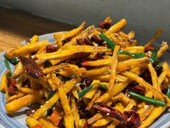 干煸藕丝-静一餐厅·湖北菜(前门店)