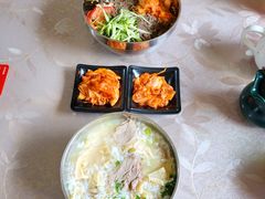 -吉林延边牛肉汤饭，大冷面