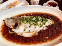 葱油千岛湖鲈鱼-羡餐厅·杭帮菜·淳菜(千岛湖自由洲际殿店)