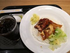 蜜汁叉烧拼油鸡饭-大家乐(广州中华广场店)