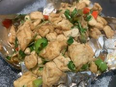 火焰豆腐包-朵朵开素食餐厅(后宰门街店)
