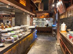 自助取餐区-二十八里太湖船菜(吉祥路店)