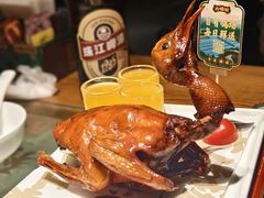 红烧乳鸽伴百香果汁-大鸽饭(北京路店)