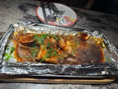 酱烤活鲈鱼-新白鹿餐厅(松江开元地中海店)