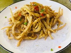 椒盐长江银鱼-梅林春晓花园餐厅