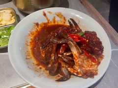 -草家酱蟹炭火烤肉店(珲春南路一店)