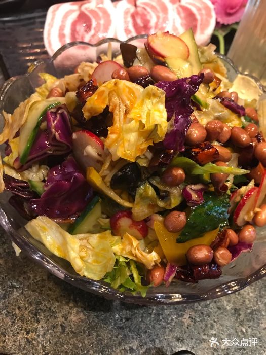 大火炉木炭烤肉(清华东路凯时广场店)韩式大拌菜图片