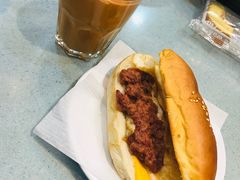 招牌咸牛肉芝士猪仔包-华嫂冰室(尖沙咀店)