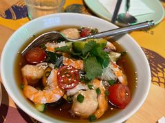 无油柠檬魔芋丝凉拌虾-simply thai天泰(美罗城店)