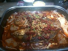 香辣味烤草鱼-龙门烤鱼(东方宝泰店)