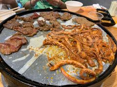 火辣鱿鱼须-胖记烤肉(江汉路店)