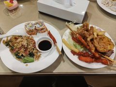 三文鱼寿司-东方苑自助餐厅(稻香湖景酒店)