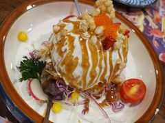 炸温泉蛋土豆泥沙律-仙隐小鹿中華の日料(正弘城店)