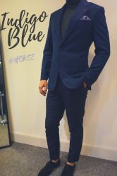 Indigo Blue 靛藍大翻領 HOKEE Attitude-和记HOKEE·西服定制