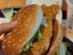 鸡腿汉堡套餐-肯德基(中心书城店)
