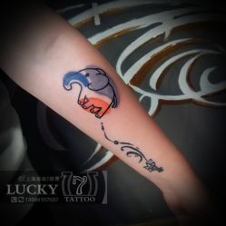 -幸运7纹身刺青Lucky7tattoo