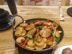 小炒土豆片-嘎嘎鸭脑壳(金琴店)