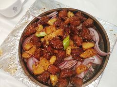 火焰黑椒牛肉粒-乾园(恒隆广场店)