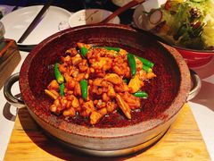 酱爆石锅蛙-绿茶餐厅(朝阳大悦城店)
