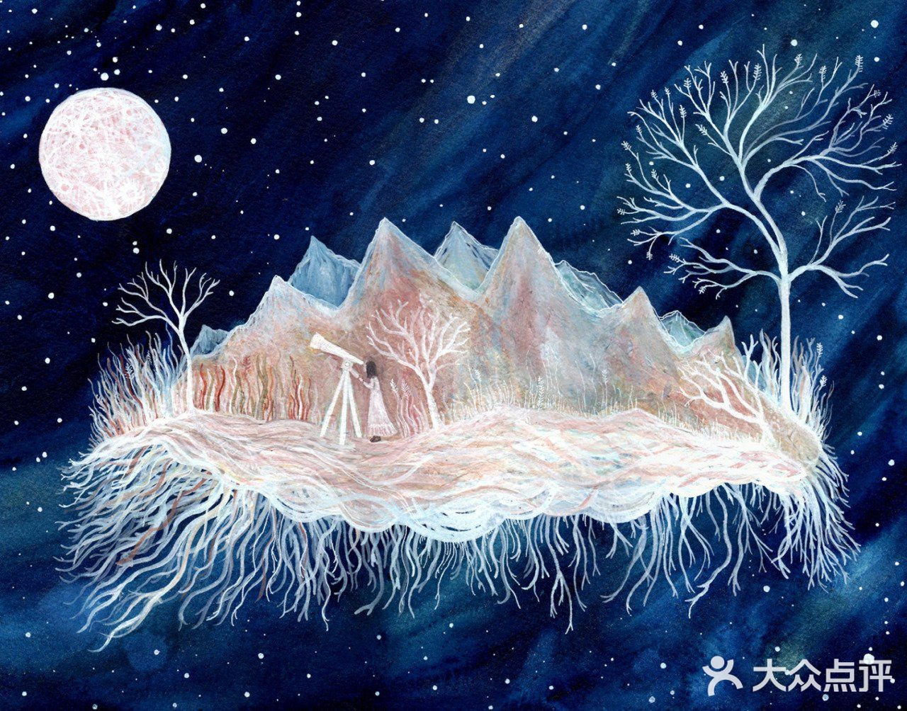 线条‖简单的色彩也能画出细腻的画!