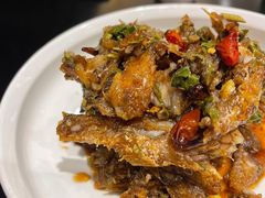 香椿手撕黄花鱼-蓝港海鲜厨房(金水路店)