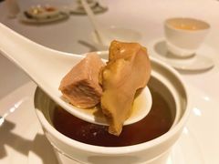 竹丝鸡炖响螺头汤-桃花源小厨