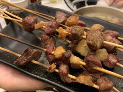 烤牛肉串-今日炊牛·潮汕牛肉火锅(华采天地店)