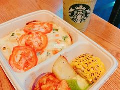 番茄鸡蛋烩面-星巴克(来福士2F店)