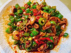 尖椒脆肠-广益饭店·云南菜·传统滇菜(翠湖北门书屋店)