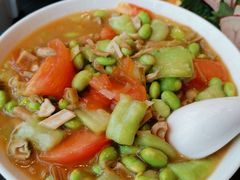 毛豆丝瓜-柒园·三十年创意杭帮菜(龙湖滨江天街店)