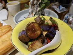 紫山茄拌扇贝-味莊·青岛菜(石老人店)