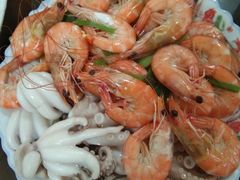 百岁葱花猪腰-老母亲农家饭店