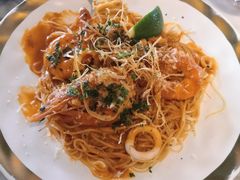里窝那港口慢熬鲜虾浓汁天使面-the rug 飞毯 (朝阳公园店)
