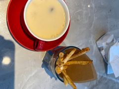 奶油鸡茸蘑菇汤-必胜客(江桥万达店)
