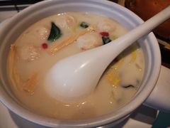 无油鱼汤腐竹煮时蔬-大树餐厅(益田假日店)