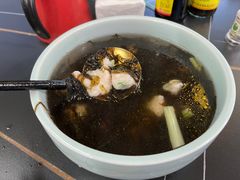 紫菜虾滑汤-坛南湾阿强农家乐.海鲜大排档老字号(福州地标美食店)
