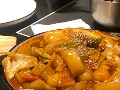 鱼饼炒年糕-博欧姆新派韩国料理·炸鸡(艾尚店)
