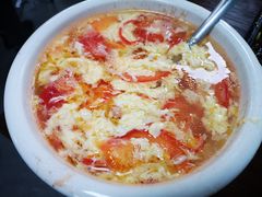 西红柿鸡蛋汤-清真永恒华威肉饼(潘家园店)
