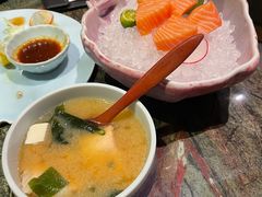 鱼骨味增汤-炙柒Sekinana·精致料理 烧鸟·铁板烧(海上世界店)