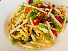 茅草根溜鸡丝-漁耕小厨农家院(武当山店)