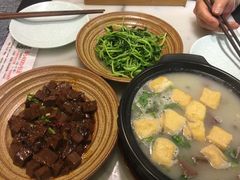 鸭血粉丝汤-京城小江南·土菜馆·蒸白鱼(东四十条店)