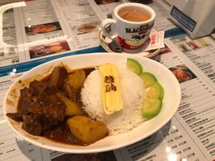 咖喱揸腩饭-敏华冰厅(平安金融中心店)