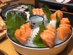 厚切深海三文鱼刺身-万岁寿司(万国店)